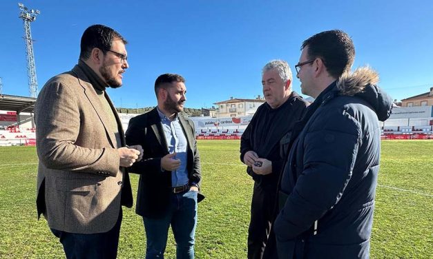 El Ayuntamiento impulsa la reforma integral del Estadio Municipal Ciudad de Martos con una inversión de 1,5 millones de euros