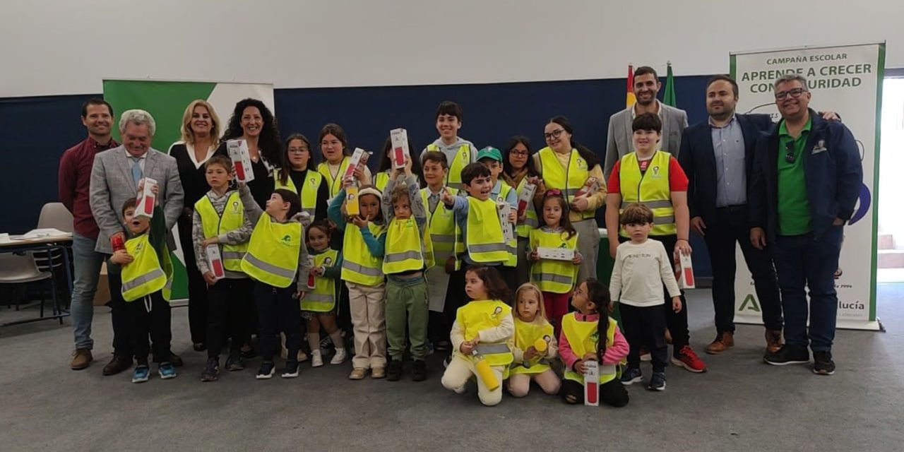 La XXXI campaña Aprende a crecer con seguridad enseña a unos 650 escolares de Primaria de Jaén a detectar y actuar ante los riesgos de su entorno