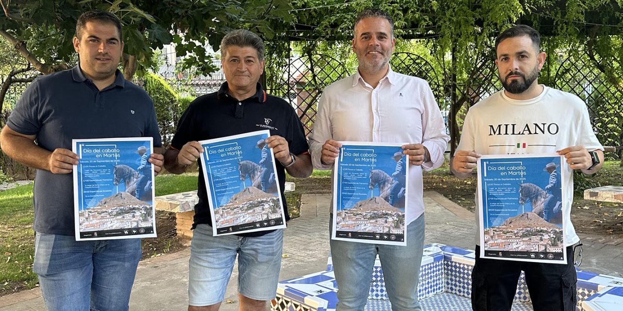 Martos celebrará el 20 de septiembre su primer Día del Caballo